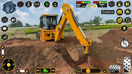 Snow Excavator Construction 3D স্ক্রিনশট 0