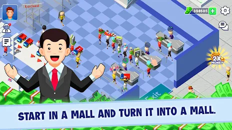 Mini Micro Mall - Tycoon Game ဖန်သားပြင်ဓာတ်ပုံ 0