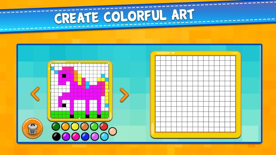 Pixel Art Coloring Games Screenshot 1