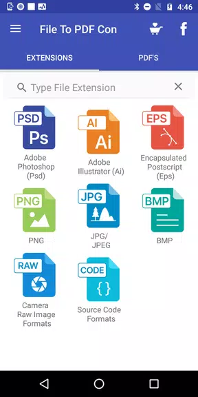 File to PDF Converter(AI, PSD) Captura de tela 0