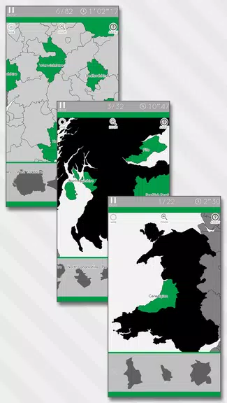 E. Learning UK Map Puzzle Ảnh chụp màn hình 1