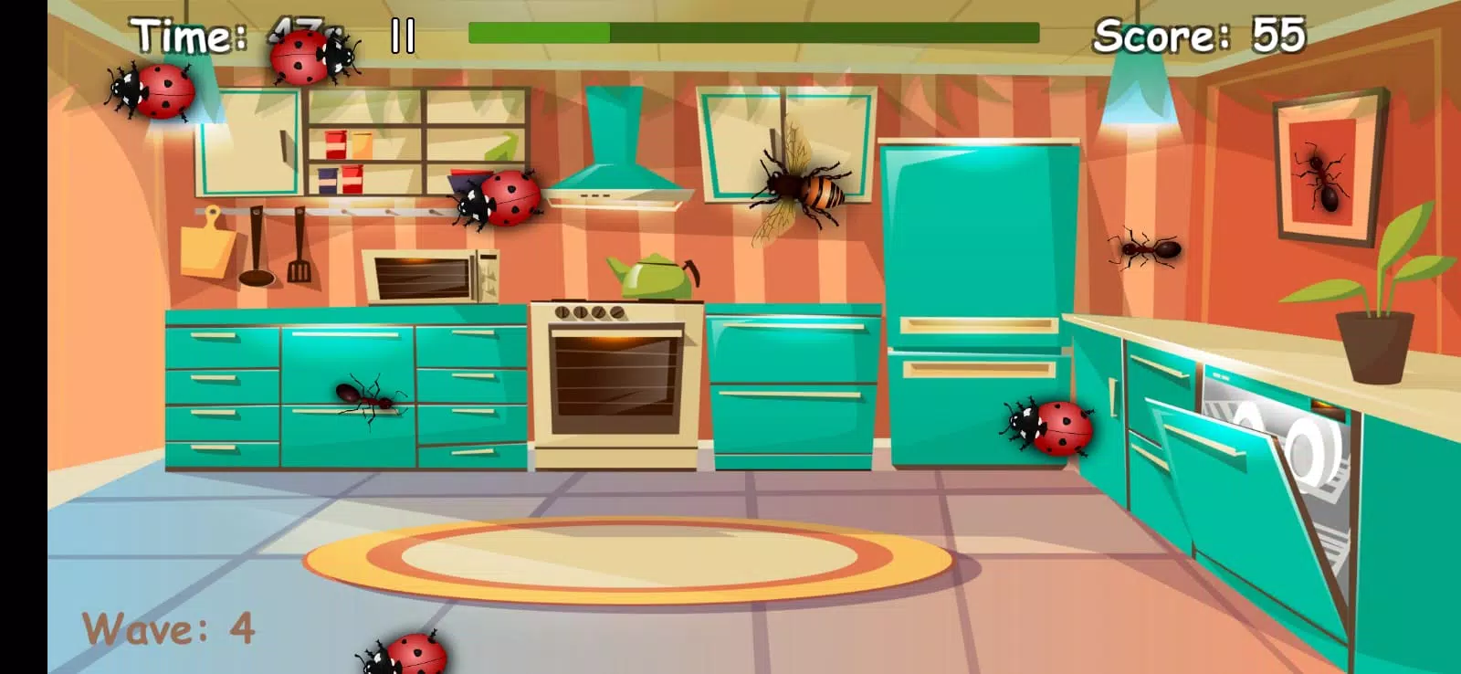 bug smash game Schermafbeelding 0