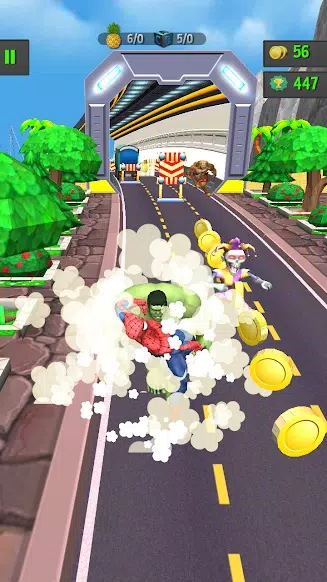 Subway Spider World应用截图第3张