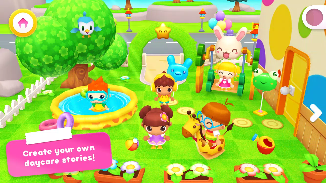 Happy Daycare Stories - School Скриншот 0