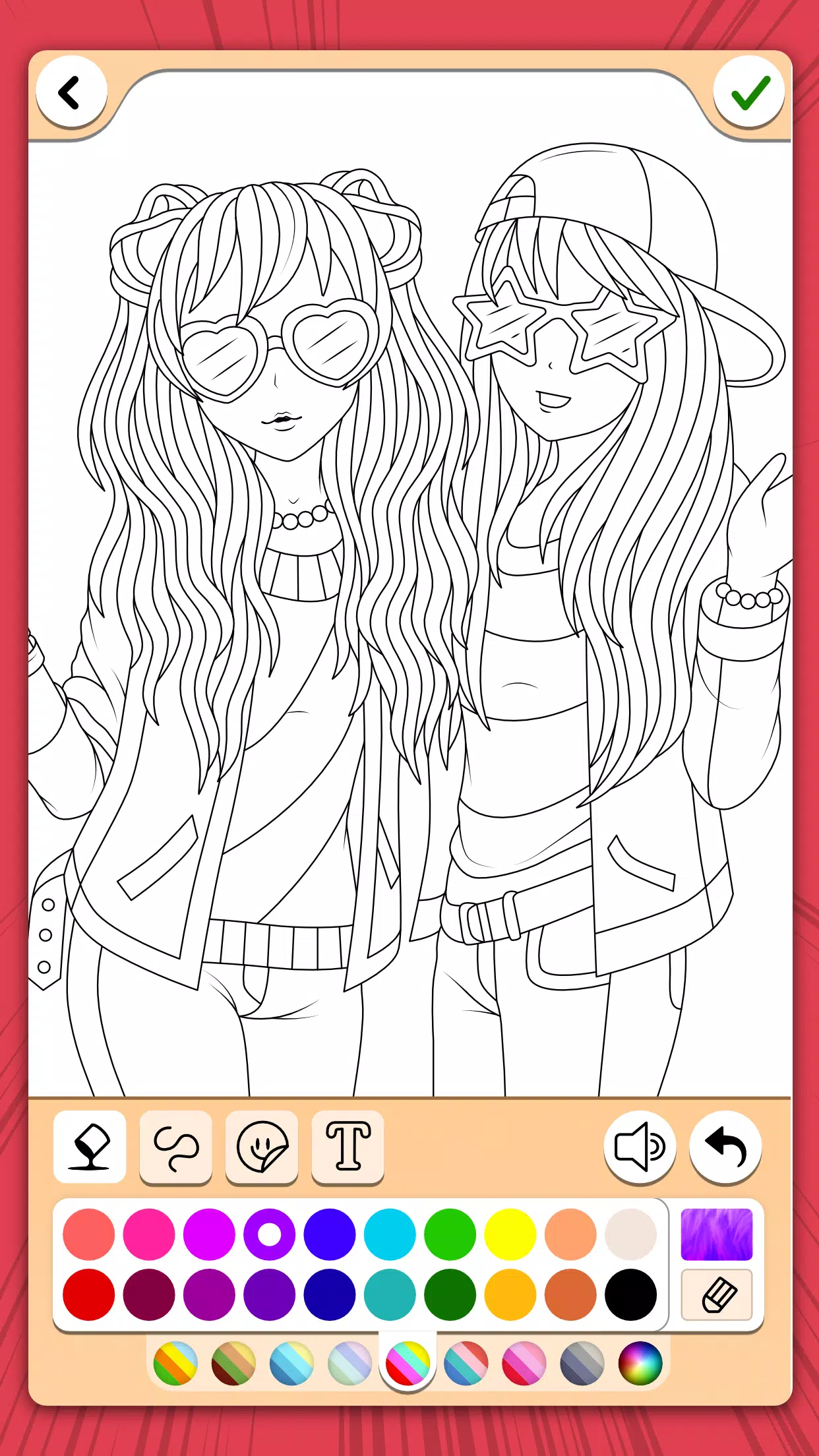 Manga Coloring Book应用截图第3张