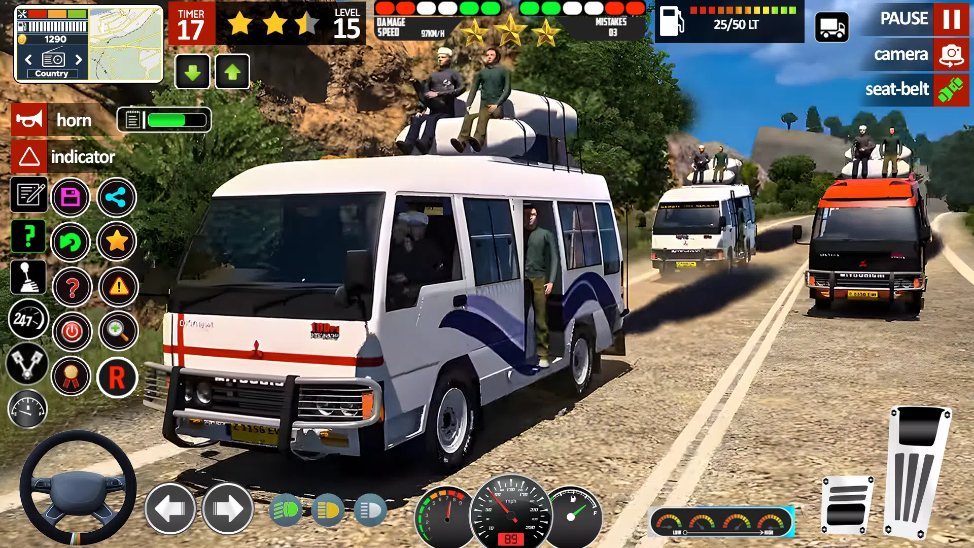 Mini Bus Game: Bus Driving 3D ภาพหน้าจอ 2