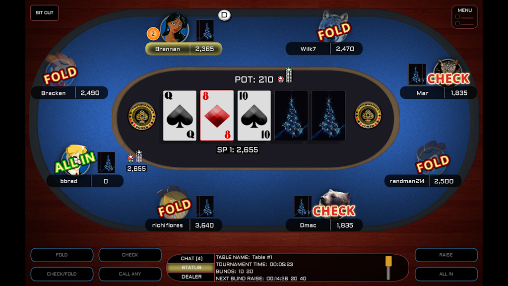 E-Tournament Poker স্ক্রিনশট 3