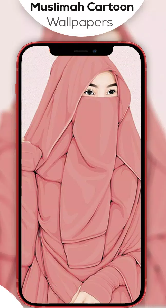 Muslimah Cartoon Wallpapers HD Ảnh chụp màn hình 2