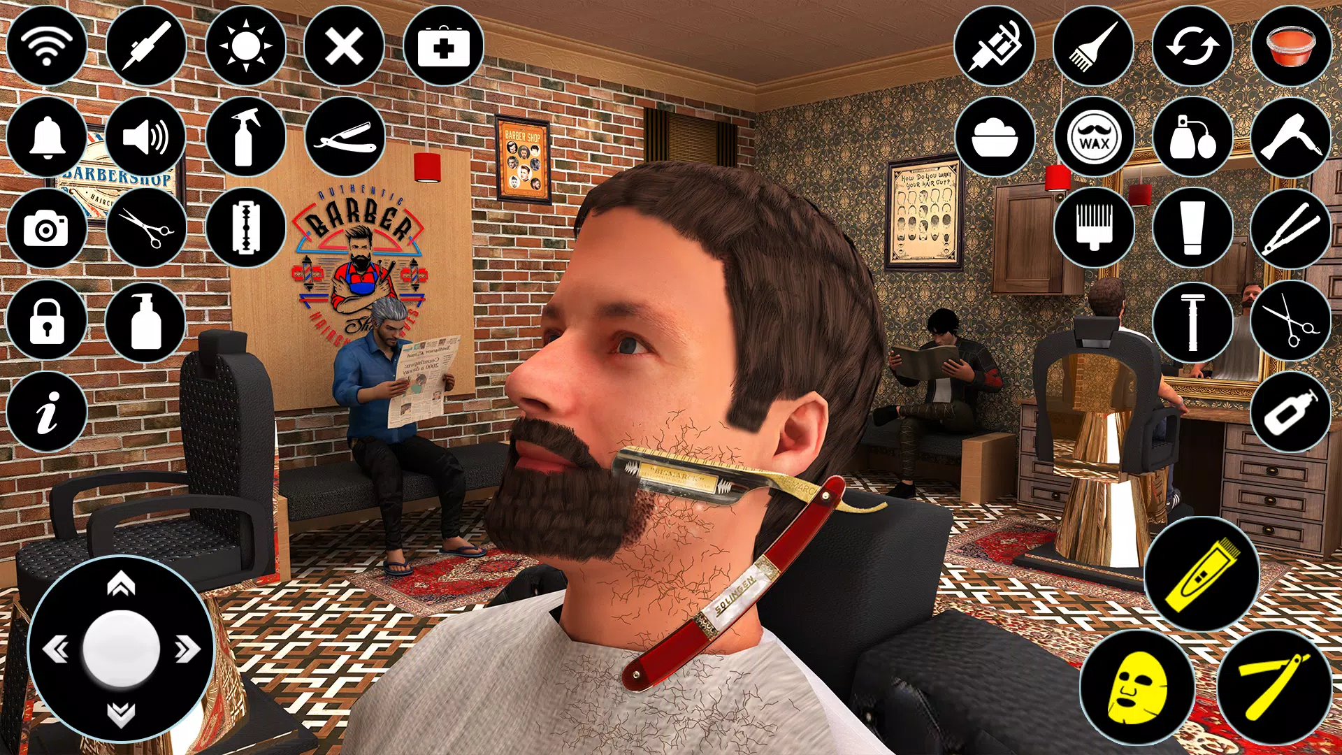 Barber Shop Game: Hair Salon Schermafbeelding 0