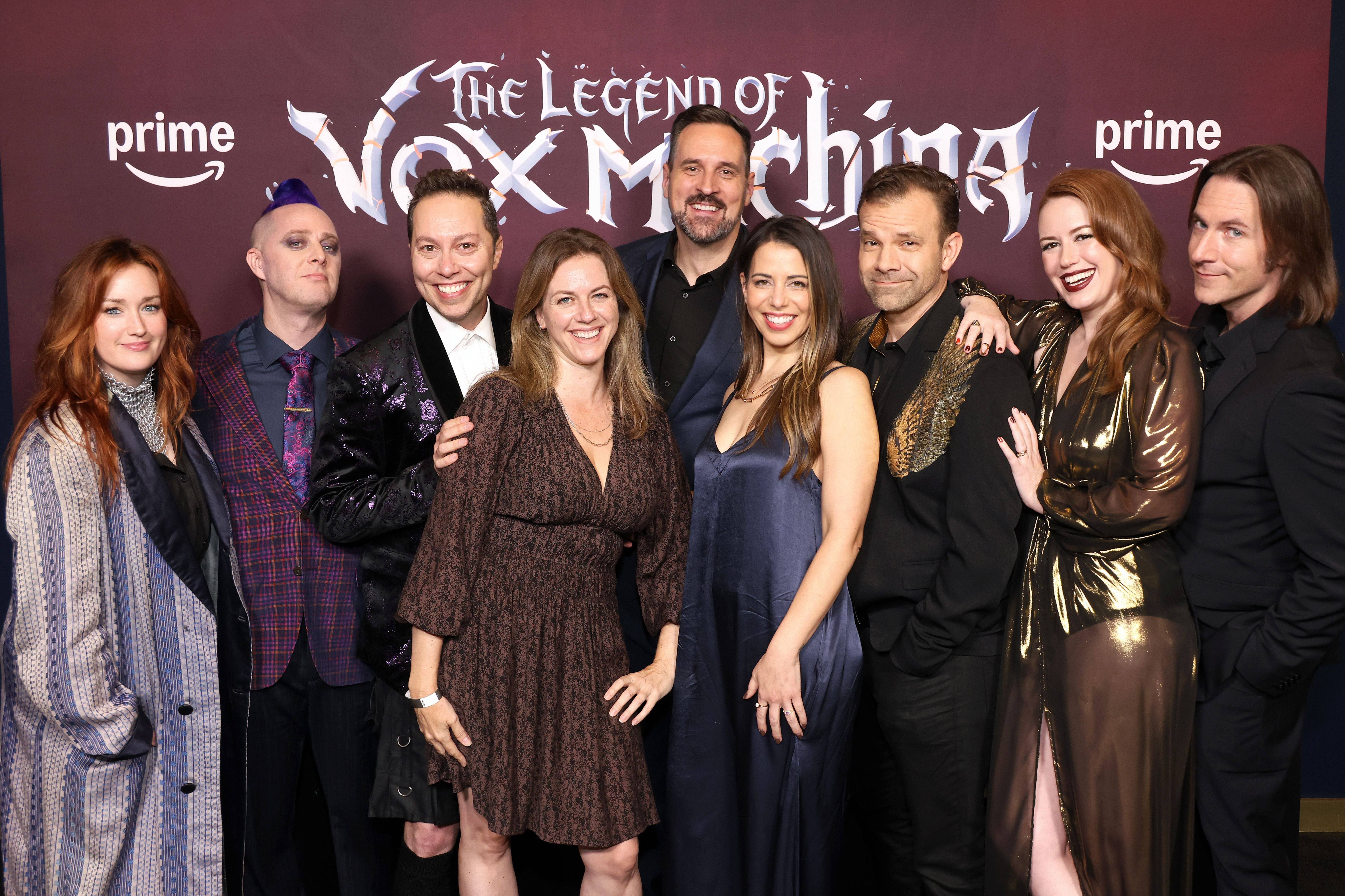 De cast van de legende van Vox Machina