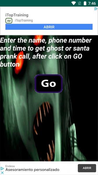 Schermata Ghost call prank 3