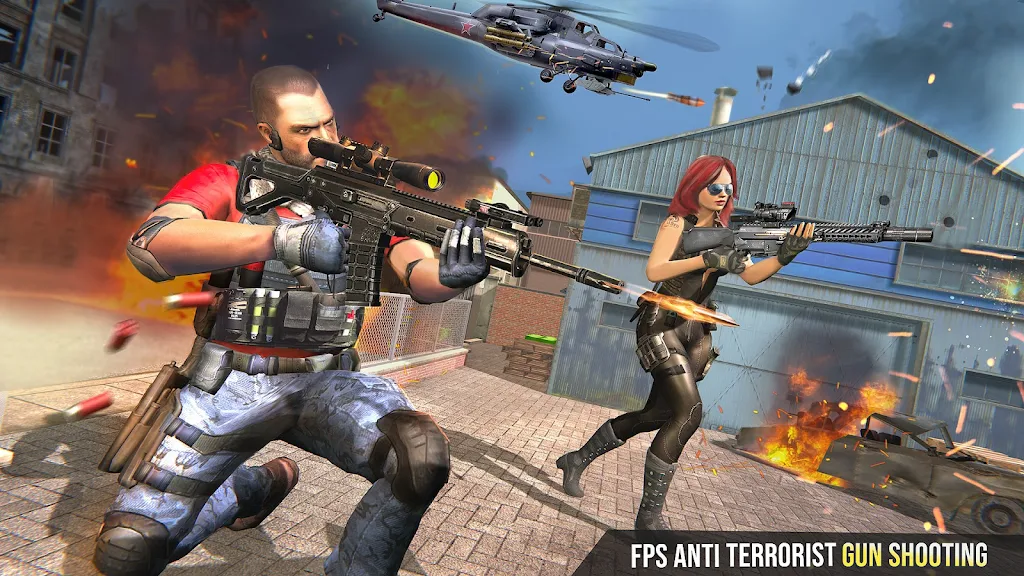 Fps Ops Gun Shooting Games 스크린샷 1