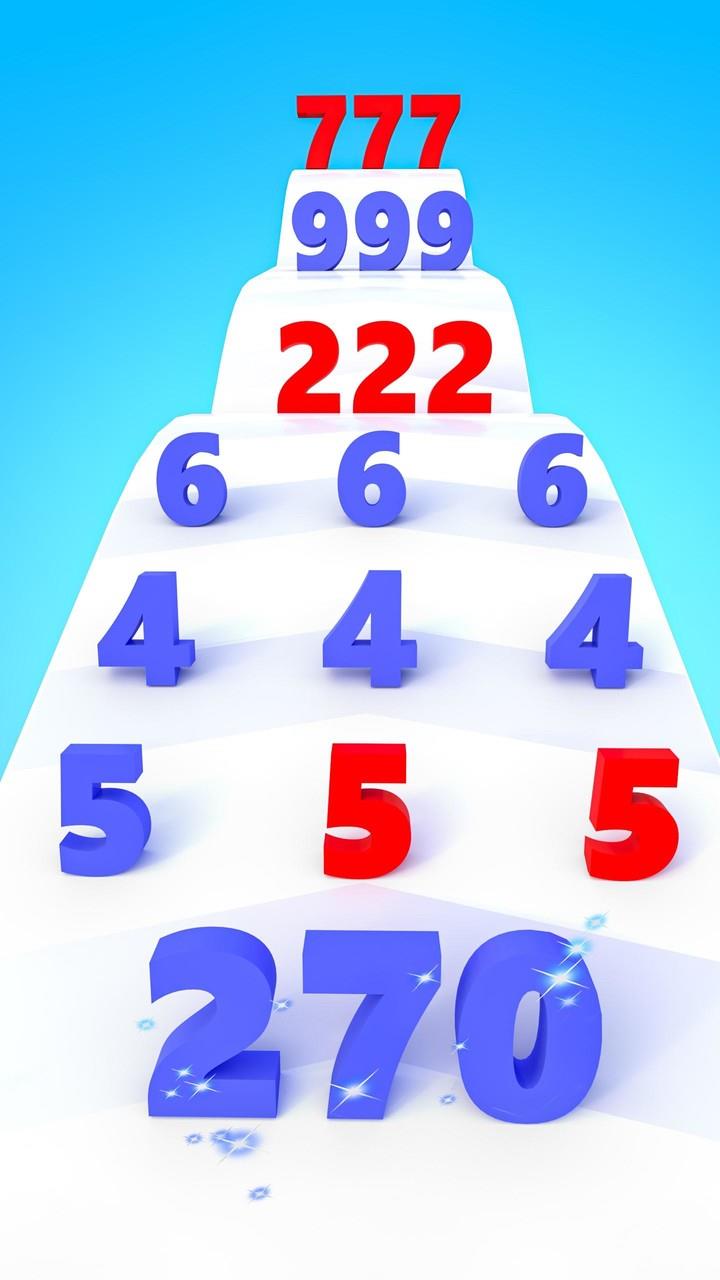 Number Run & Merge Master Game स्क्रीनशॉट 3