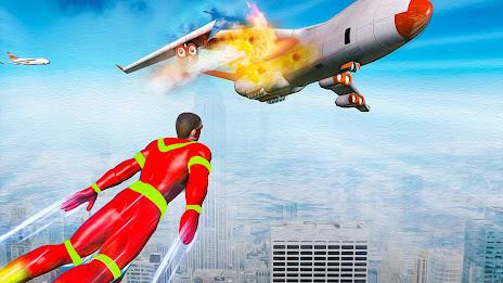 Flying Robot Games: Super Hero ภาพหน้าจอ 3