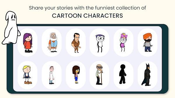 TweenCraft Cartoon Video Maker स्क्रीनशॉट 2