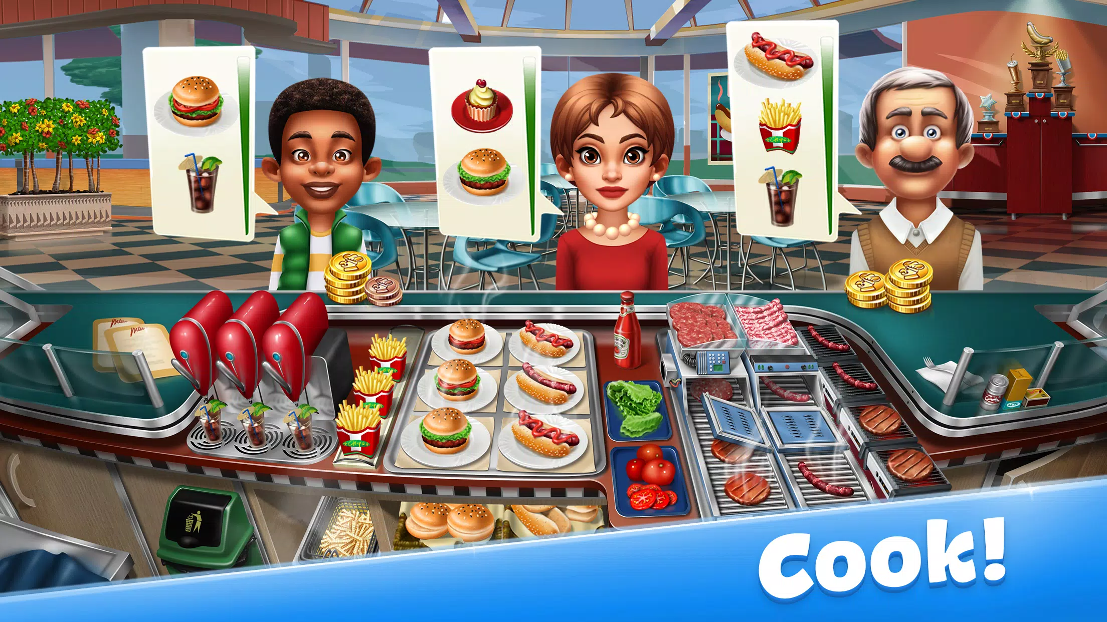 Cooking Fever: Restaurant Game Screenshot 0