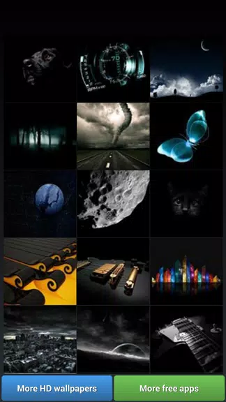 Black Theme HD Wallpapers应用截图第0张