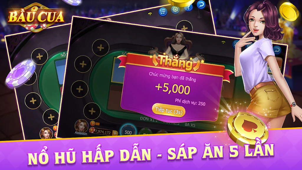 Bầu Cua - Tài Xỉu Casino Screenshot 3