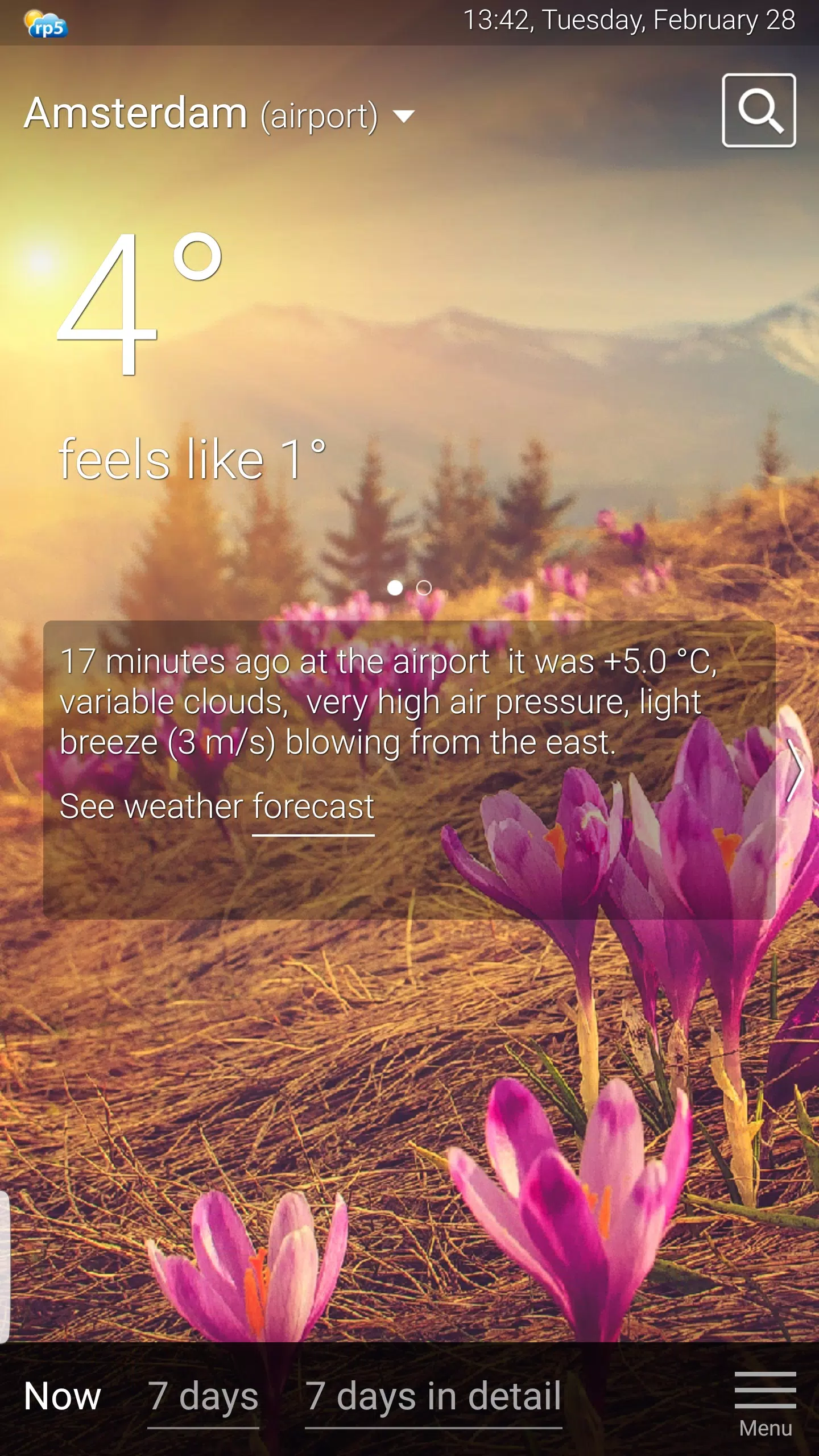 Weather rp5 (2023)应用截图第1张