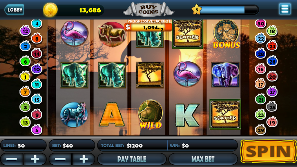 Rich Vegas VIP Slots Casino Captura de tela 0