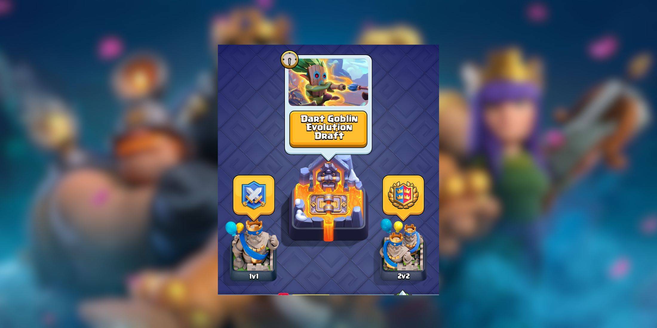 Clash Royale: Hướng dẫn dự thảo tiến hóa của Dart Goblin