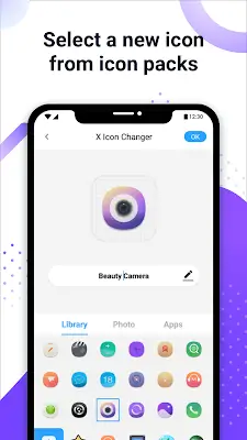 X Icon Changer - Change Icons ဖန်သားပြင်ဓာတ်ပုံ 1