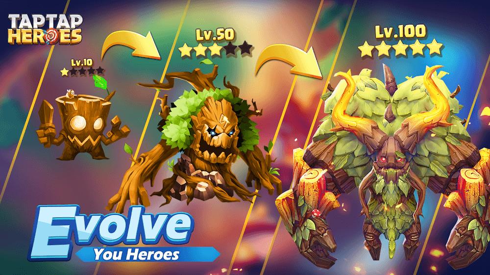 Taptap Heroes: ldle RPG ภาพหน้าจอ 1