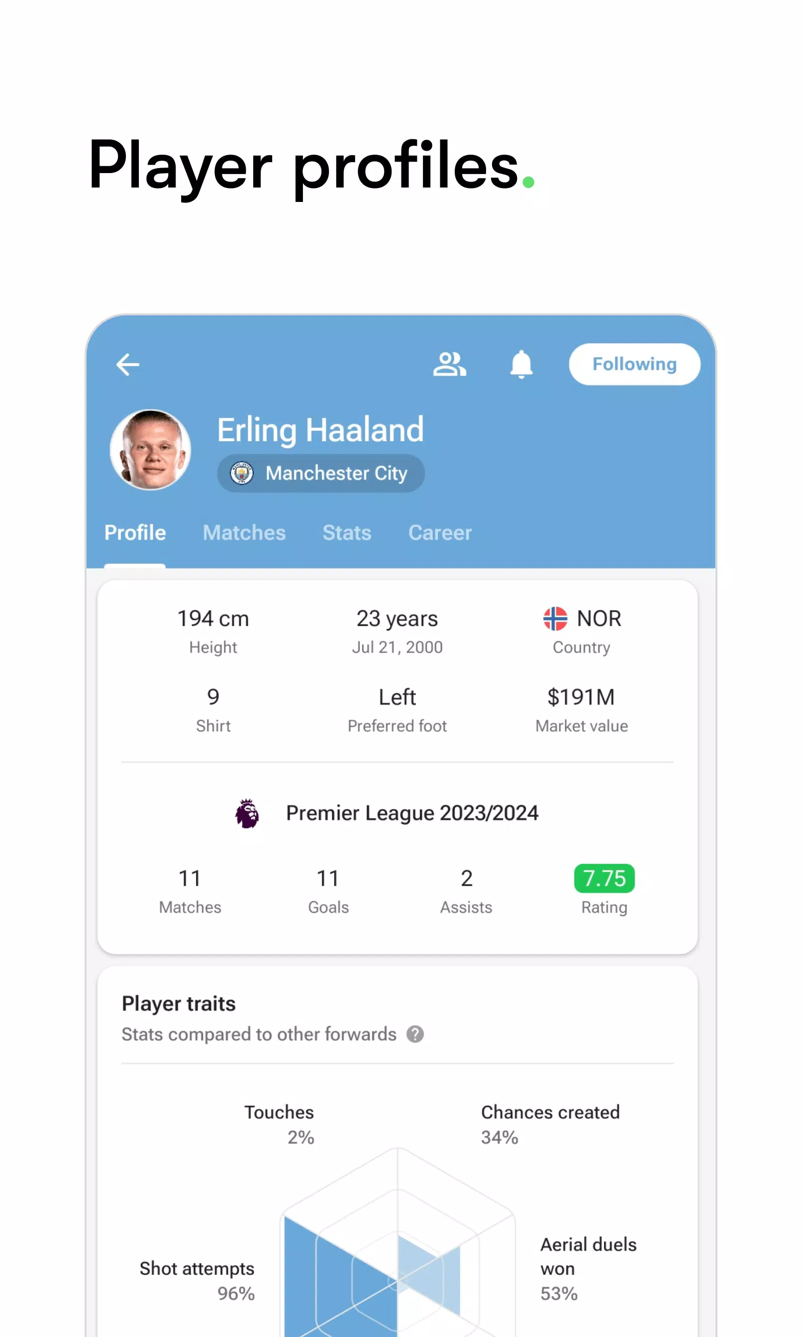 FotMob - Resultados de futebol Captura de tela 3