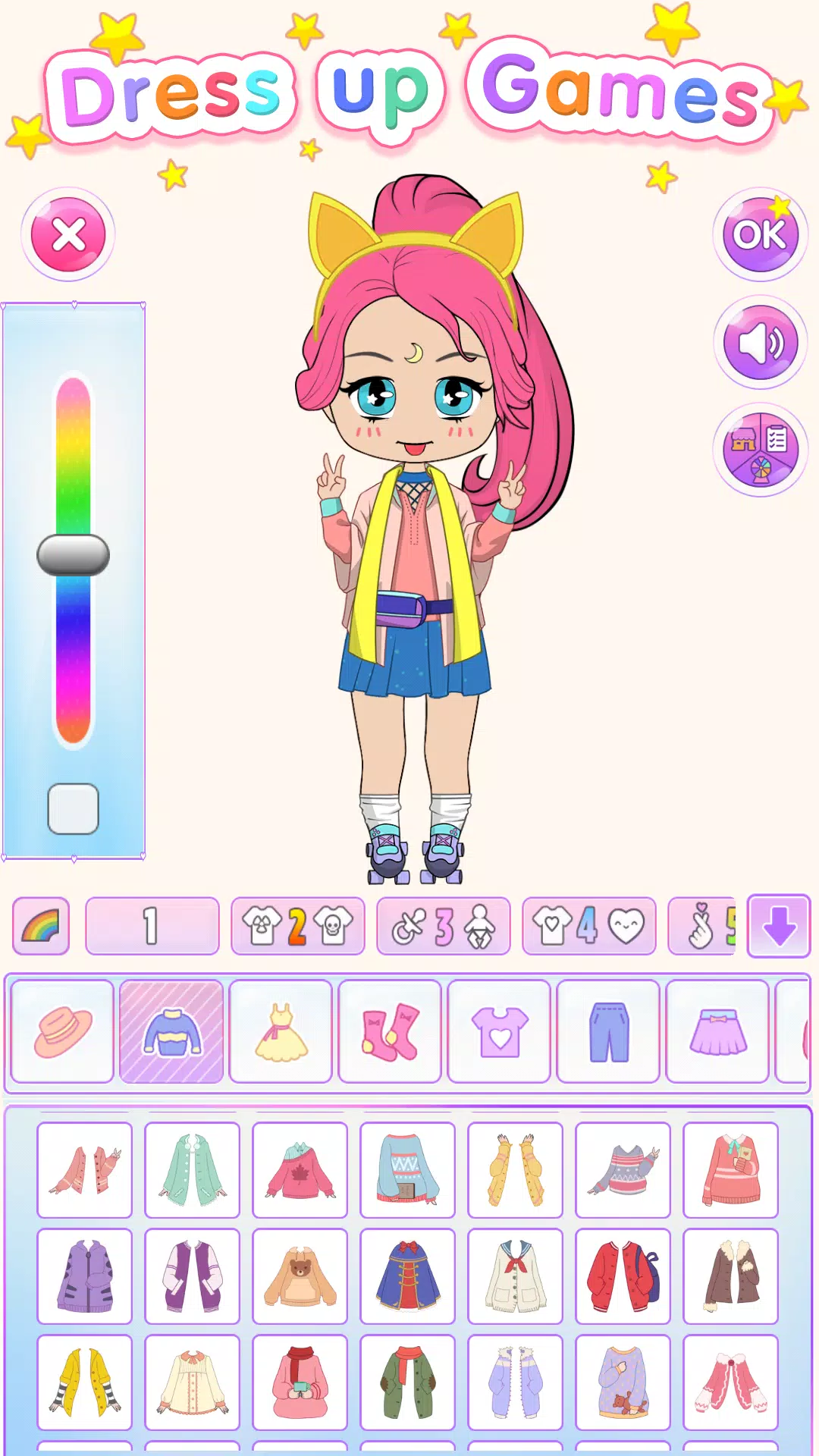 Chibi Doll Dress Up Games Tangkapan skrin 0