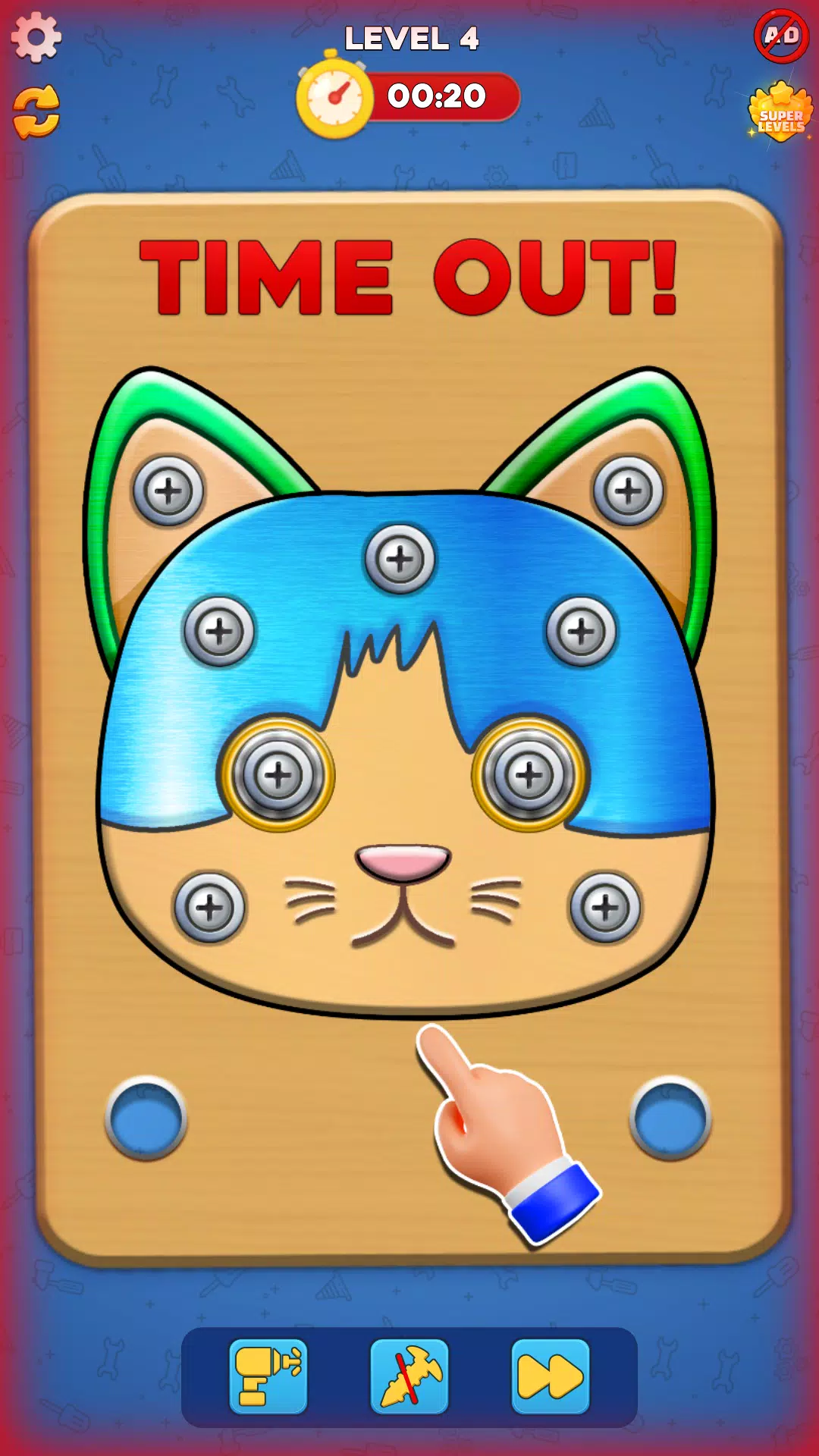 Screw Nuts and Bolts Puzzle スクリーンショット 1