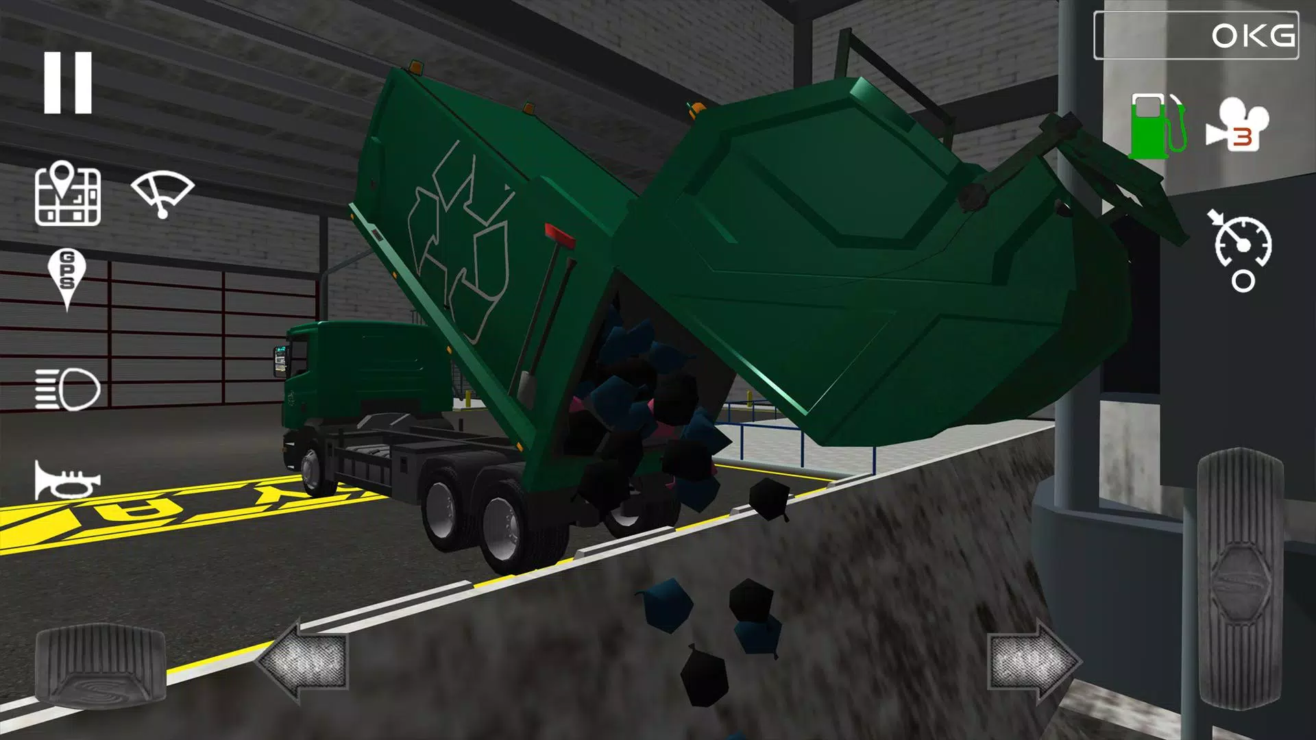 Trash Truck Simulator Captura de pantalla 2