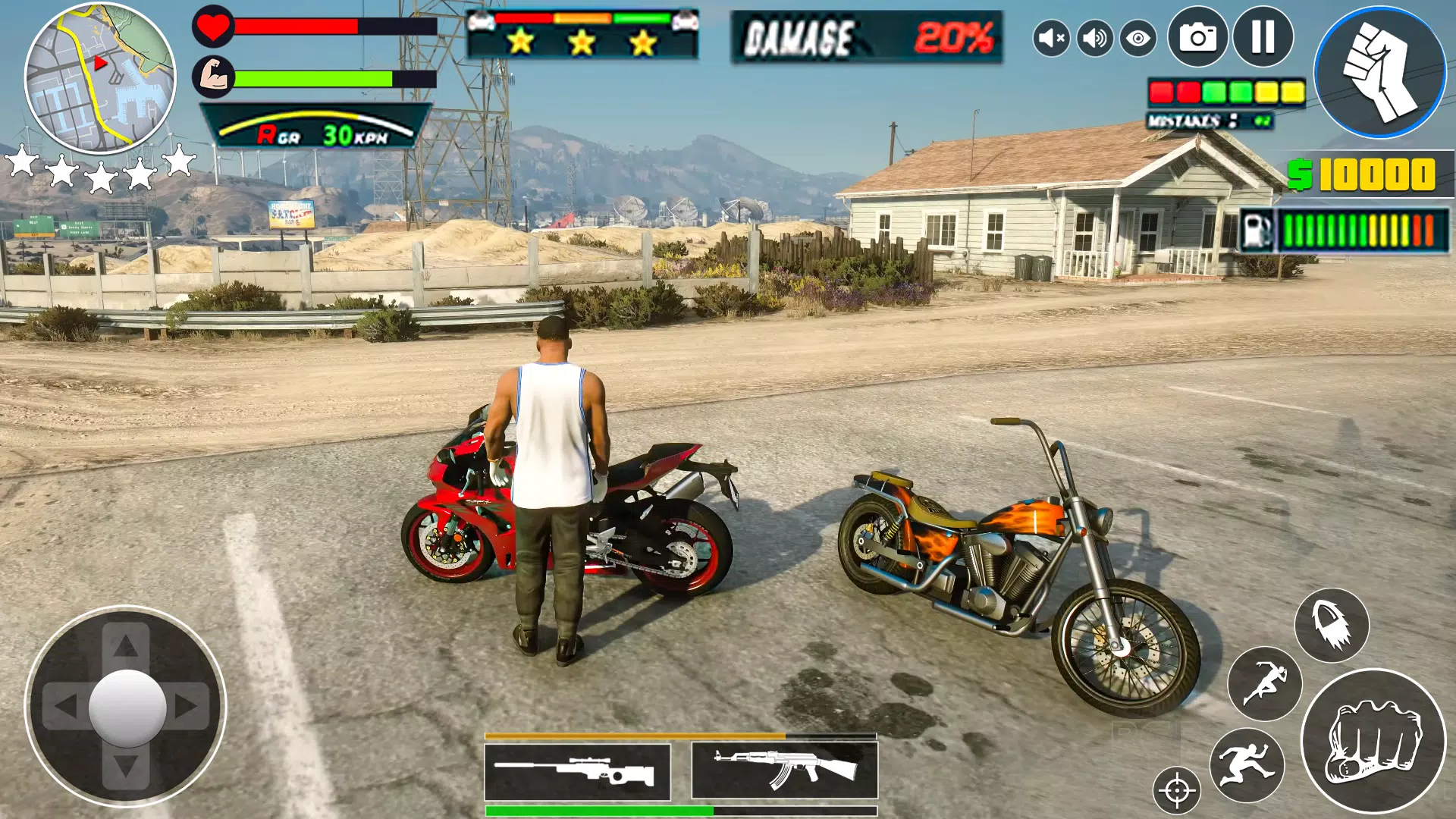 Vegas City Gangster Crime Game应用截图第2张