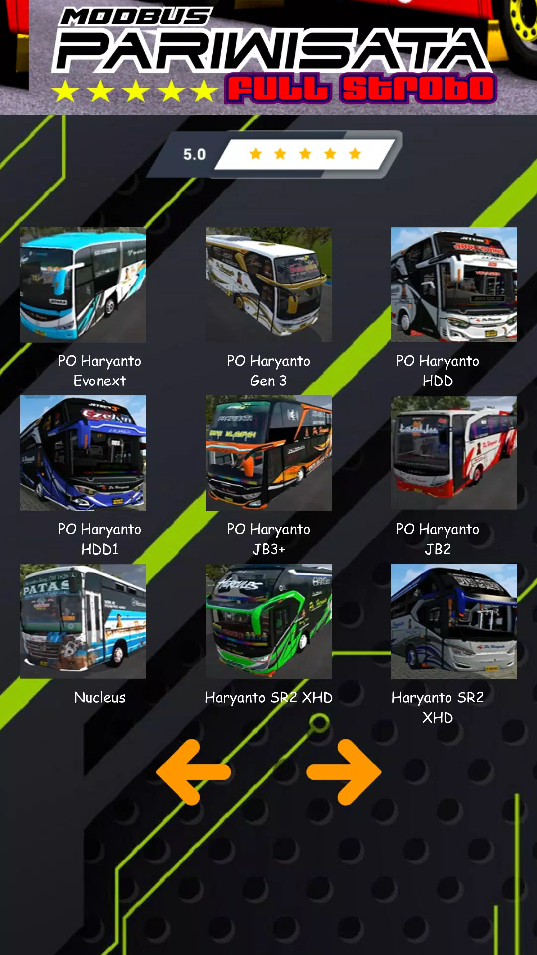 Mod Bus Pariwisata Full Strobo Tangkapan skrin 3