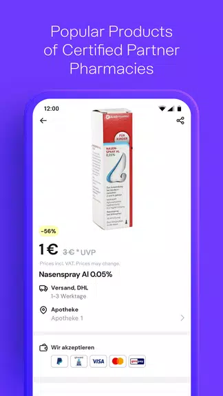 Onfy: Pharmacy marketplace ဖန်သားပြင်ဓာတ်ပုံ 3