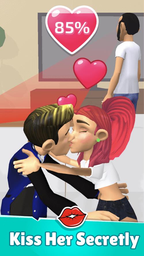 Kiss in Public: Sneaky Date Screenshot 1