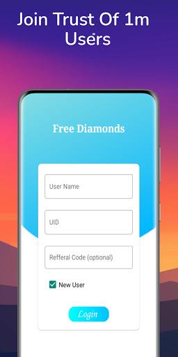 Schermata Free Diamonds - free in fire diamond 3