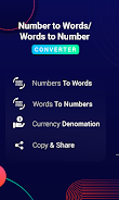 Numbers to Words Converter স্ক্রিনশট 0