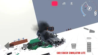 Car Crash Simulator Lite ဖန်သားပြင်ဓာတ်ပုံ 1