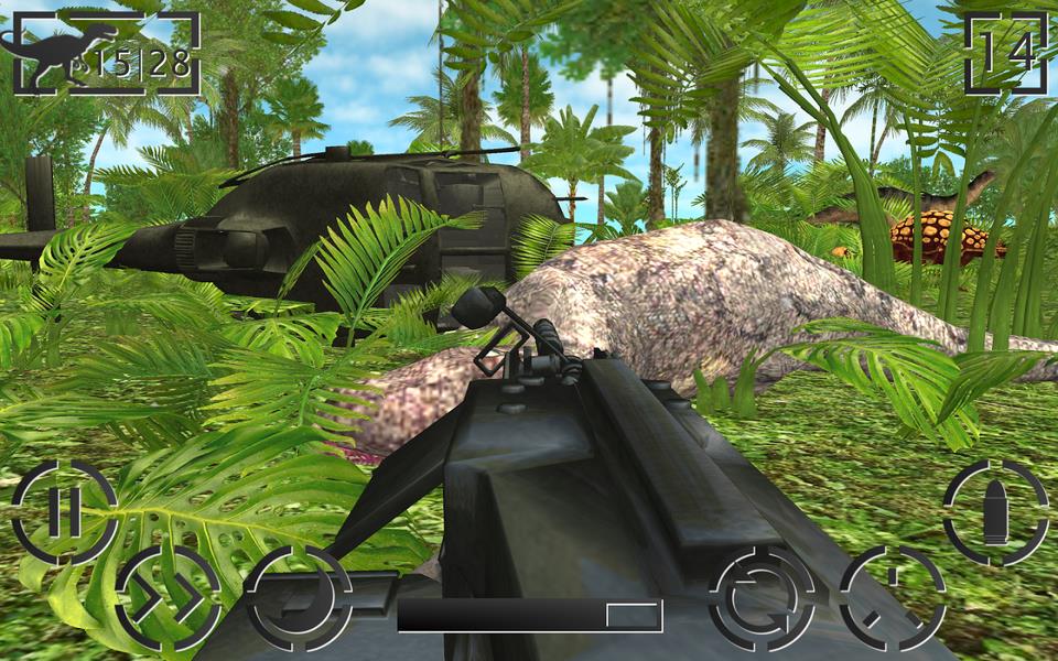 Schermata Dinosaur Hunter: Survival Game 0