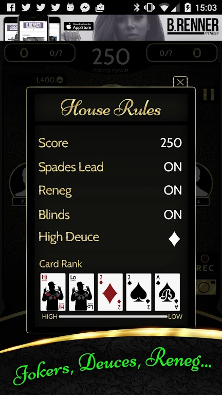 Black Spades - Jokers & Prizes ဖန်သားပြင်ဓာတ်ပုံ 3