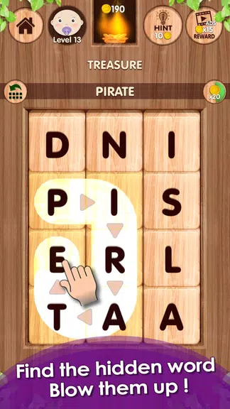 Falling Word Games - Addictive Captura de tela 0