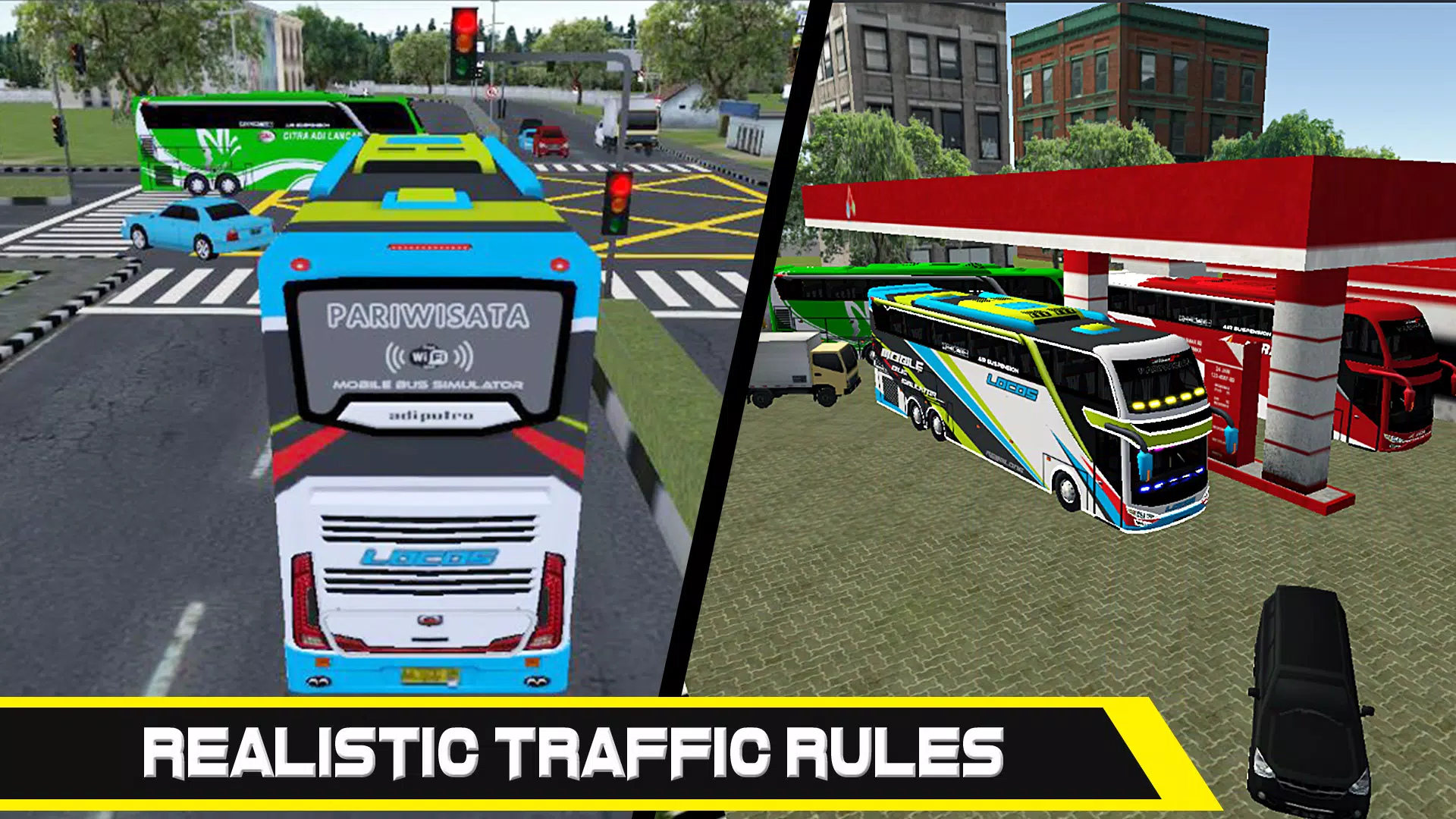 Mobile Bus Simulator Captura de tela 2