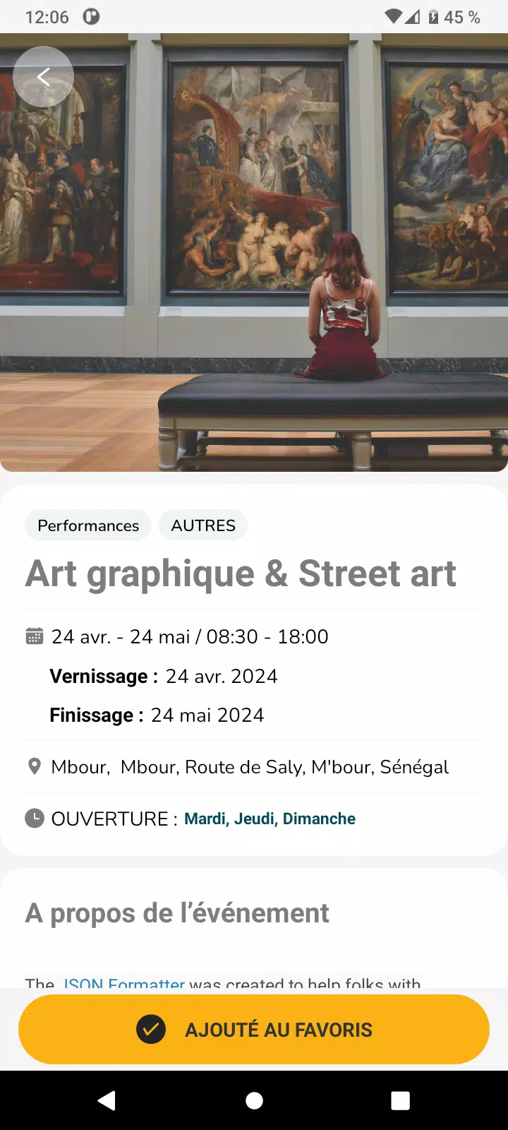Biennale Скриншот 1