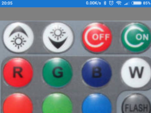 Schermata Magic light remote IR LED bulb 0