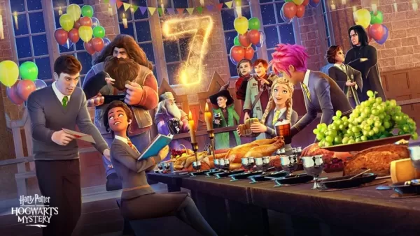 Vier Harry Potter: Hogwarts Mystery's 7e verjaardag met exclusieve verrassingen!
