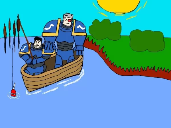 Warhammer 40.000: Space Marine 2 Dev, şimdi Tau ve Necrons ve çok daha fazlasını eklemeyi planlayan Modders'a oyun açıyor-ama önce ... bir balıkçı mini oyun?!