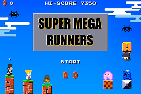 Super Mega Runners:Stage maker Screenshot 0