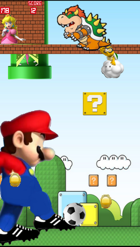 ball control master especial super mario Screenshot 1