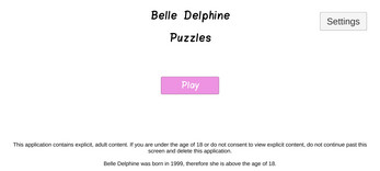 Belle Delphine Puzzles ภาพหน้าจอ 0