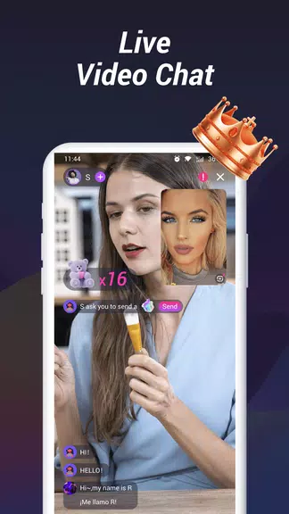 Bazar- Live Video Chat Скриншот 3